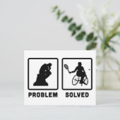 Wielstoel Tennis Briefkaart (Staand voorkant)