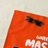 Wielstoel Tennis-handdoek Strandlaken (In situ)