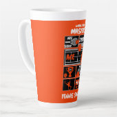 Wielstoel Tennis spelers Latte Mok (Linkerhoek)