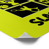 Wielstoel Tennis spelers Poster (Hoek)