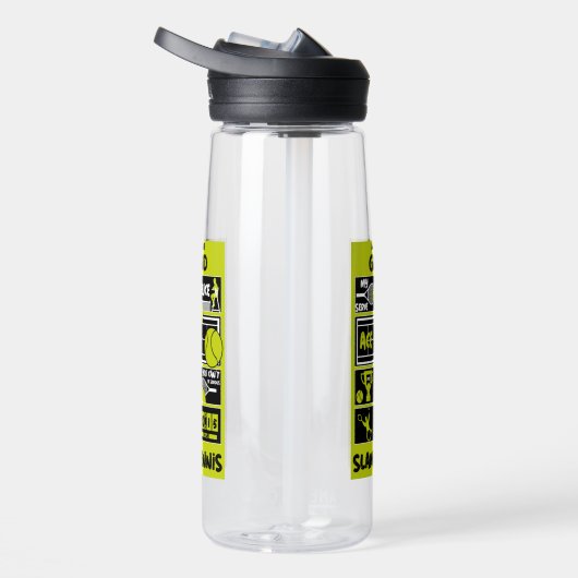 Wielstoel Tennis spelers Waterfles (Rechts)