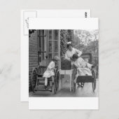 Wielstoelen uit de jaren 20 briefkaart (Voorkant / Achterkant)