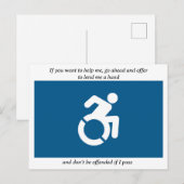 Wielstoelrennen Briefkaart (Voorkant / Achterkant)