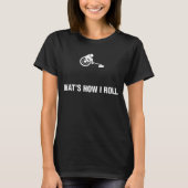 Wielstoelverdraaiing T-shirt (Voorkant)