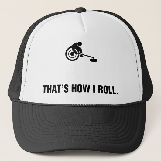Wielstoelverdraaiing Trucker Pet (Voorkant)