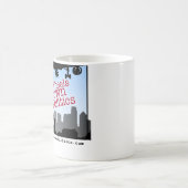 Wielt de mok van de koffie van de Politiek neer (Center)