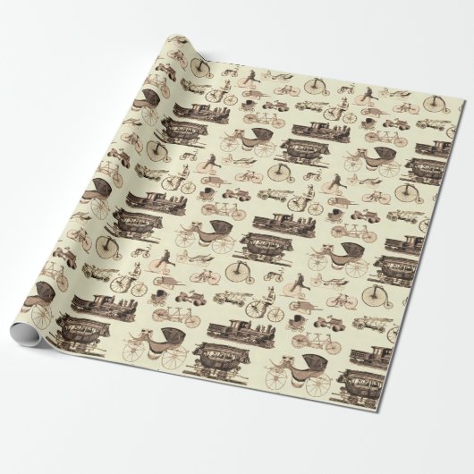  wieltjes cadeaupapier (Uitgerold)