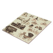  wieltjes tegeltje (Zijkant)