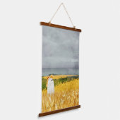 Wielveld Hangend Wandkleed (Gebogen)