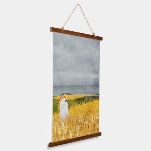 Wielveld Hangend Wandkleed (Gebogen)