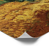 Wielveld met cilinders poster (Hoek)