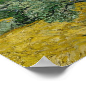 Wielveld met cilinders poster (Hoek)