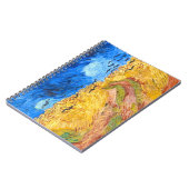 Wielveld met het landschap van de Krogen Van Gogh Notitieboek (Linkerzijde)