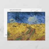 Wielveld met koeien (F779)Van Gogh Fine Art Briefkaart (Voorkant / Achterkant)