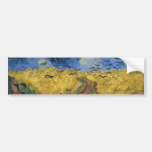 Wielveld met koeien (F779) Van Gogh Fine Art Bumpersticker (Voorkant)