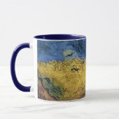 Wielveld met koeien (F779) Van Gogh Fine Art Mok (Links)
