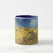 Wielveld met koeien (F779) Van Gogh Fine Art Mok (Midden)