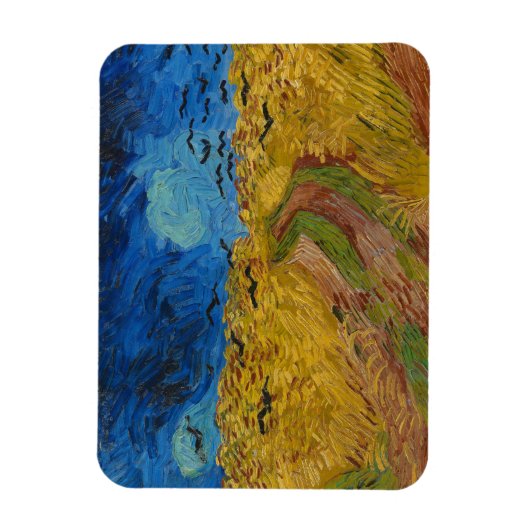 Wielveld met koeien magneet (Verticaal)