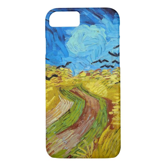 Wielveld met Krogen, Van Gogh Case-Mate iPhone Case (Achterkant)