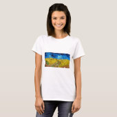 Wielveld met Krogen, Van Gogh T-shirt (Voorkant volledig)