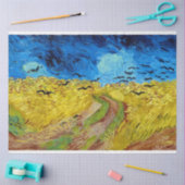 Wielveld met Krogen, Van Gogh Tissuepapier (Craft)