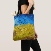Wielveld met Krogen, Van Gogh Tote Bag (Dichtbij)