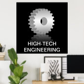 Wielversnelling Poster (Thuiskantoor)