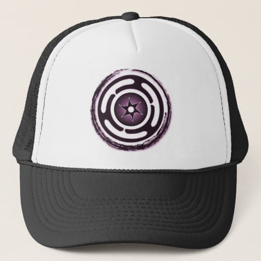 WielwielPetten (Paarse) Trucker Pet (Voorkant)