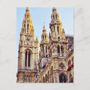 Wien architectuur briefkaart