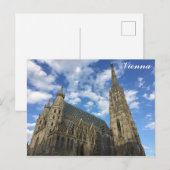 Wien Austria St. Stephens Cathedral Travel Photo Briefkaart (Voorkant / Achterkant)