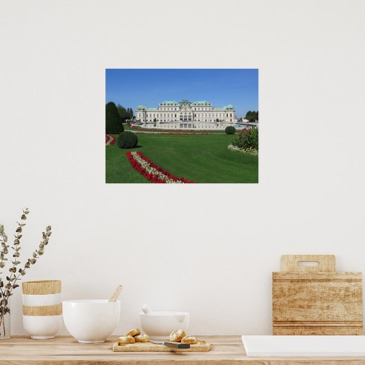 Wien Belvedere Poster (Keuken)