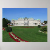 Wien Belvedere Poster (Voorkant)
