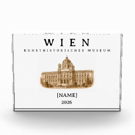 Wien Kunsthistorisches Museum | Name & Jahr Fotoblokken