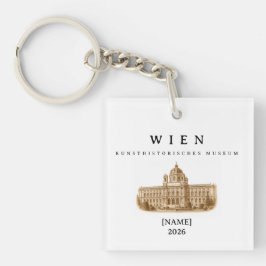 Wien Kunsthistorisches Museum | Name & Jahr Sleutelhanger