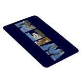 Wien Label met beroemde landmerken Magneet (Rechterzijde)