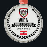 Wien Metalen Ornament<br><div class="desc">Wien</div>