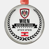 Wien Metalen Ornament (Voorkant)