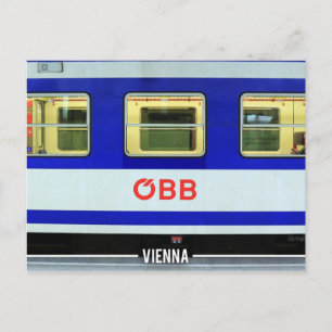 Wien Metro Trains, Oostenrijk Briefkaart