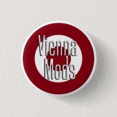 Wien Mods Ronde Button 3,2 Cm (Voorkant)