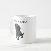 Wien-NERD Funny Dachshund Mok "wiener dog" (Voorkant links)