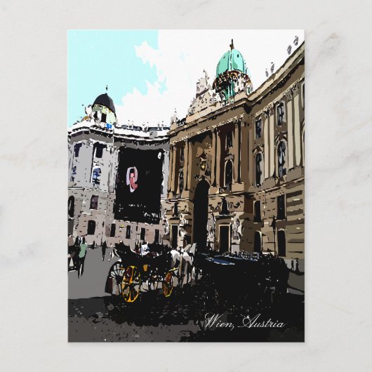 Wien, Oostenrijk Briefkaart (Voorkant)