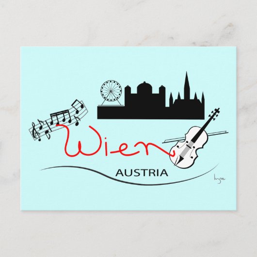 Wien, Oostenrijk - Österreich Briefkaart (Voorkant)