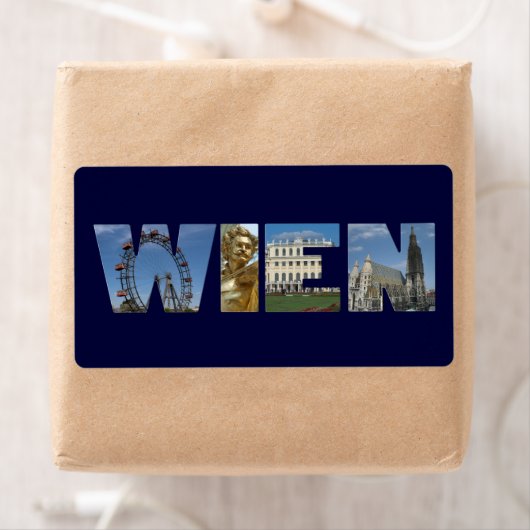Wien Österreich Etiket (Insitu)