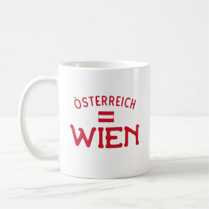 Wien Osterreich (Wenen, Oostenrijk) Koffiemok