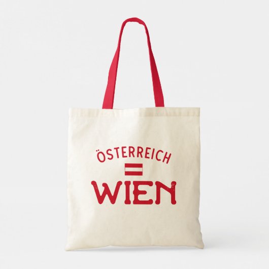 Wien Osterreich (Wenen, Oostenrijk) Tote Bag (Achterkant)