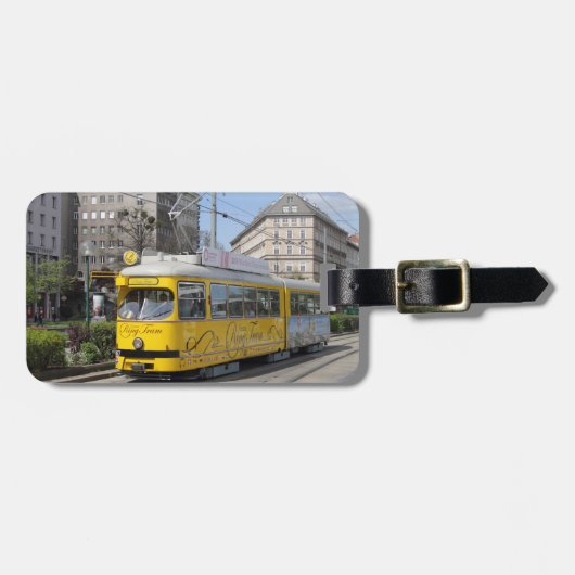 Wien ringtram bagagelabel (Voorkant horizontaal)