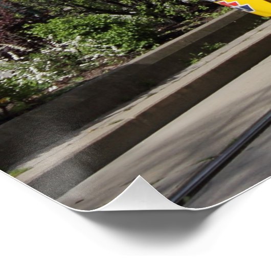 Wien ringtram poster (Hoek)