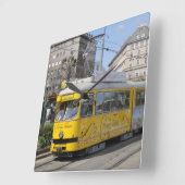Wien ringtram vierkante klok (Hoek)