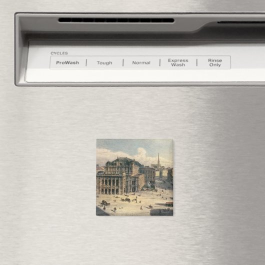 Wien State Opera House, c.1869 Magneet (Insitu (Vaatwasser))