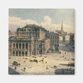 Wien State Opera House, c.1869 Magneet (Voorkant)